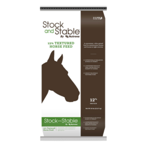 Stock and Stable 12% Textured Horse Feed 50-lb bag