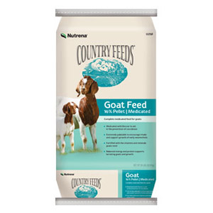 Nutrena® Country Feeds® 16% Pelleted Goat Feed - Medicated - Kissimmee ...