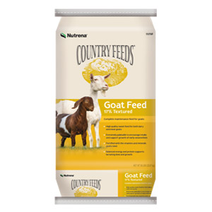 Nutrena® Country Feeds® 17% Textured Goat Feed - Kissimmee Valley Feed